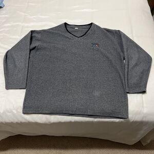 Vintage 90s Y2K Microsoft.net Sweatshirt Gray Size XL Made In USA Microsoft